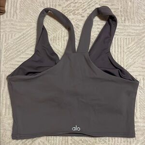 Alo Gray Sports Bra